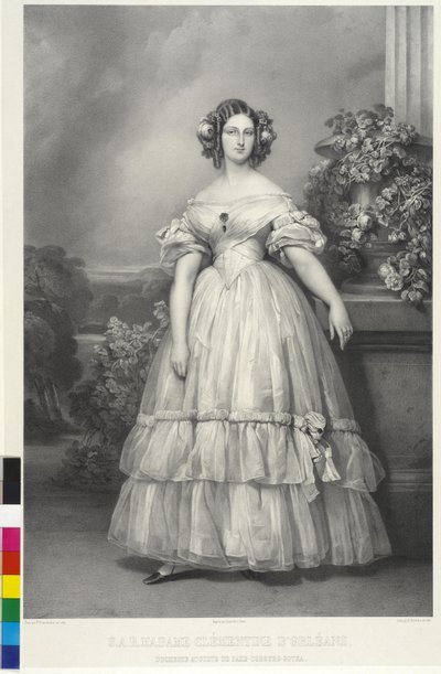Princesa de Francia clementina de Henri Grevedon