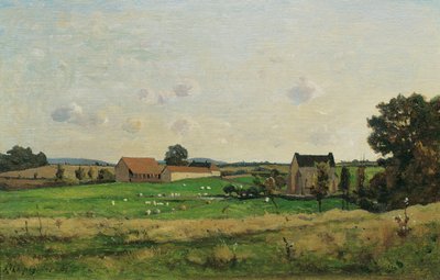 La Hacienda de Saulce (Dpto. Gonne) de Henri Joseph Harpignies