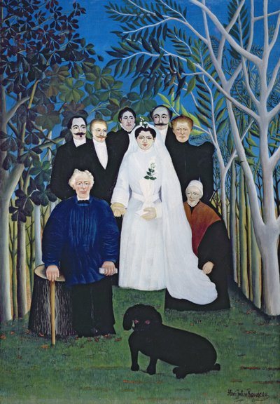 La fiesta de bodas, c.1905 de Henri J.F. Rousseau