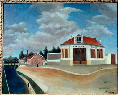 Fábrica de sillas en Alfortville de Henri J.F. Rousseau