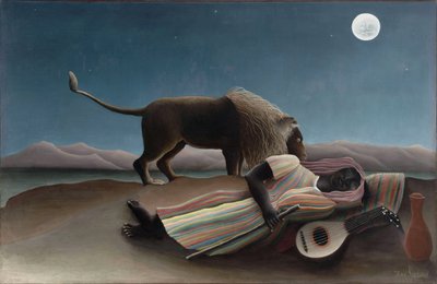 La gitana dormida de Henri J.F. Rousseau
