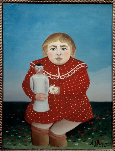 El niño con la muñeca de Henri J.F. Rousseau