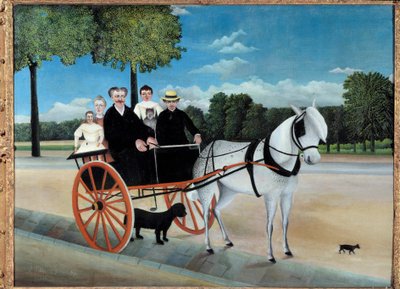 La carretilla del padre Junier de Henri J.F. Rousseau
