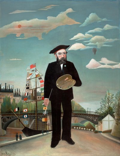 Yo mismo: Retrato-paisaje de Henri J.F. 1844 1910 Rousseau