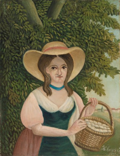 La mujer del huevo de Henri J.F. 1844 1910 Rousseau