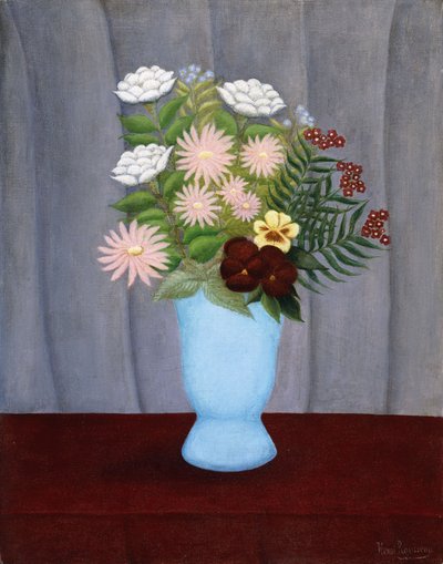 Flores de jardín, c.1909-10 de Henri J.F. Rousseau