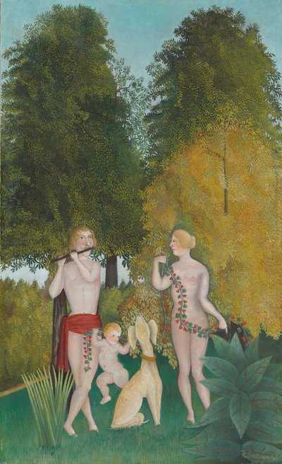 Cuarteto feliz de Henri J.F. Rousseau