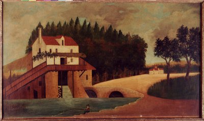 El molino de Henri J.F. Rousseau