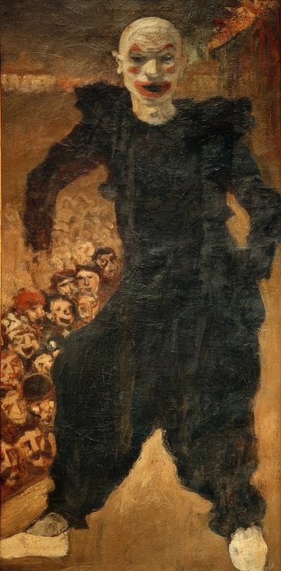La lucha de manos de Henri Jacques Edouard Evenepoel