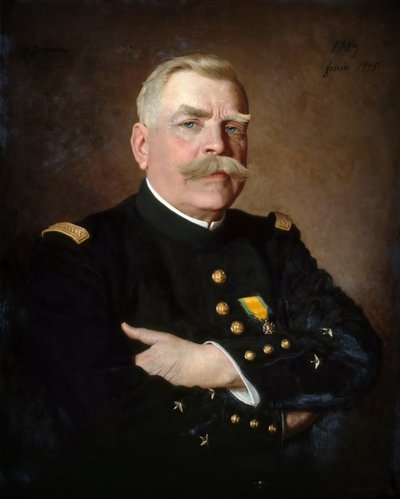 Retrato de Joseph Joffre 1852-1931, Mariscal de Francia de Henri Jacquier