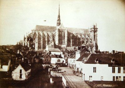 Catedral de Amiens, c.1851-52 de Henri Jean Louis Le Secq