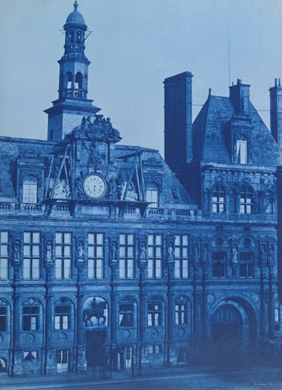 El Hotel de Ville en París, 1853 de Henri Jean Louis Le Secq