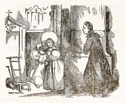 Le Rouge et le Noir [El rojo y el negro] de Stendhal (Marie-Henri Beyle) (1783-1842) página de título del Libro 1 de Henri Joseph Dubouchet