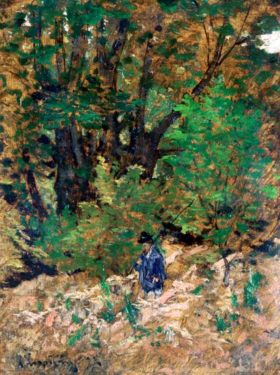 En Casa en el Bosque, c1880 de Henri Joseph Harpignies