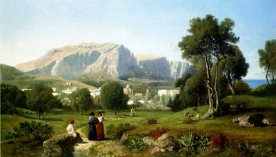 Capri de Henri Joseph Harpignies