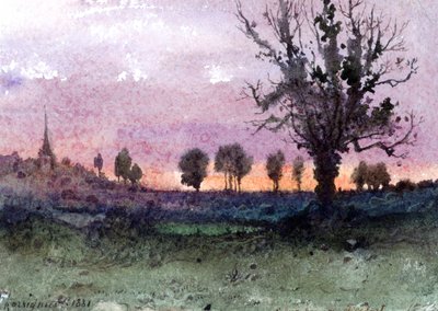 Paisaje, 1881 de Henri Joseph Harpignies