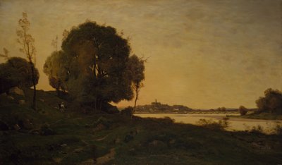 El Puente de Nevers, 1861-1893 de Henri Joseph Harpignies