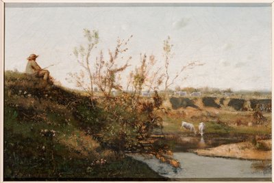 El abrevadero de Henri Joseph Harpignies