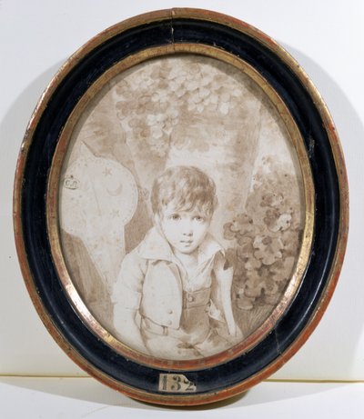 Honoré de Balzac (1799-1850) a los seis años, 1805 de Henri Joseph Hesse