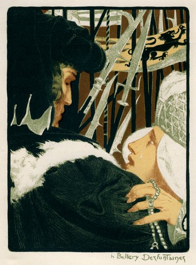 La Imploración, 1898 de Henri Jules Ferdinand Bellery Defonaines