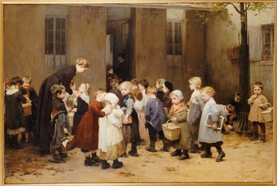 De vuelta a la escuela de Henri Jules Jean Geoffroy