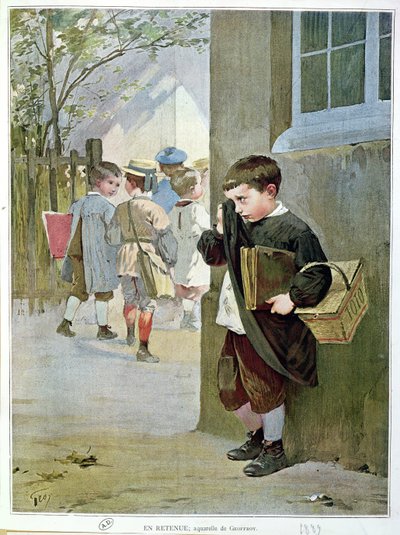 En detención, 1889 de Henri Jules Jean Geoffroy