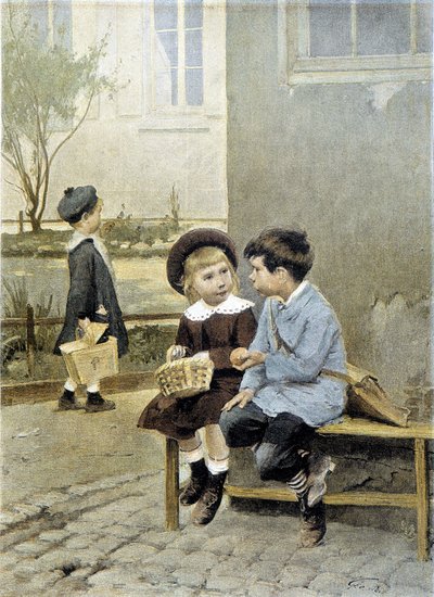 Escuela: intercambio libre de Henri Jules Jean Geoffroy