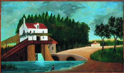 El molino de Henri Julien Félix Rousseau