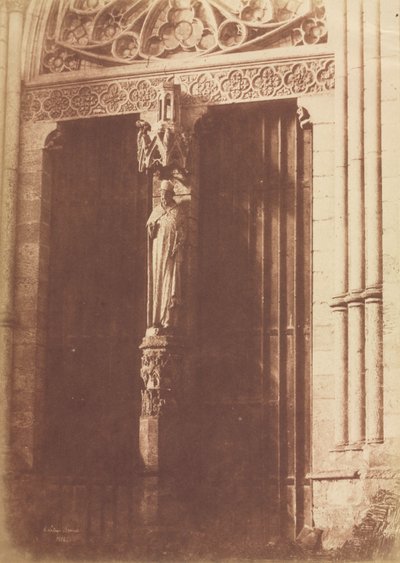 Amiens, Northern Façade of the Transept de Henri Le Secq