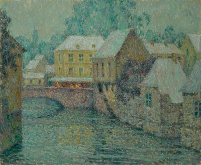 Neige, 1917 de Henri Le Sidaner