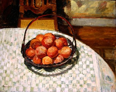 Cesta de frutas de Henri Lebasque