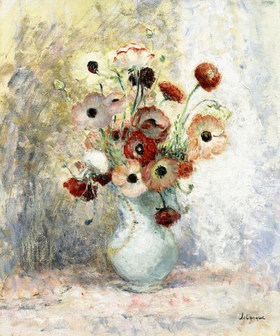 Ramo de anémonas de Henri Lebasque