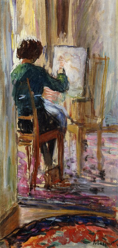 Hija del artista de Henri Lebasque