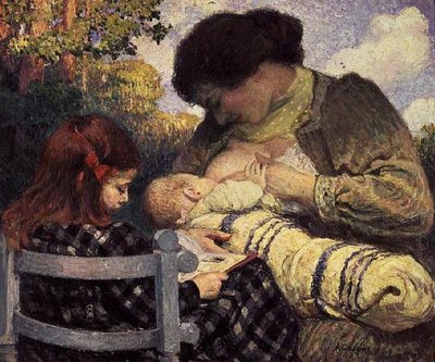 Maternidad, 1905 de Henri Lebasque