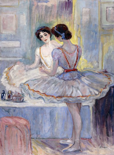 Señorita Zambelli en su Camerino, 1912 de Henri Lebasque