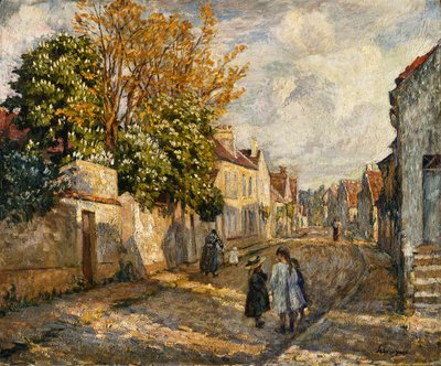 Escena de calle, Lagny de Henri Lebasque