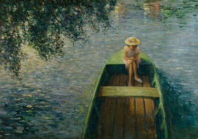 El bote en el Marne, 1905 de Henri Lebasque