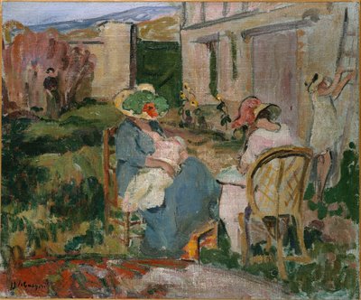La familia de Henri Lebasque