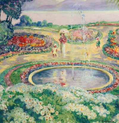 El jardín de flores de Henri Lebasque