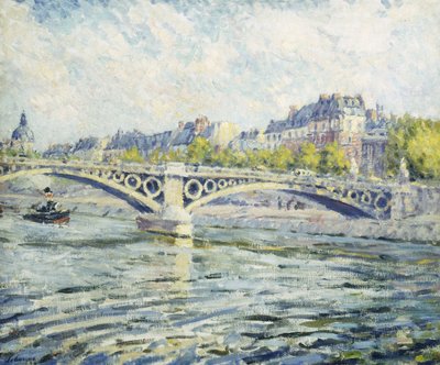 El Sena, París; La Seine a Paris, 1904 de Henri Lebasque