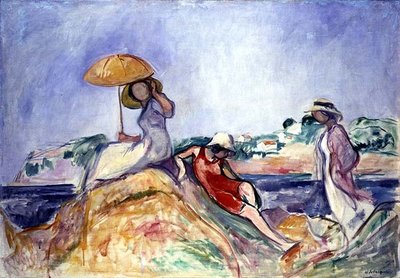 Mujeres junto al Mar, c.1910 de Henri Lebasque