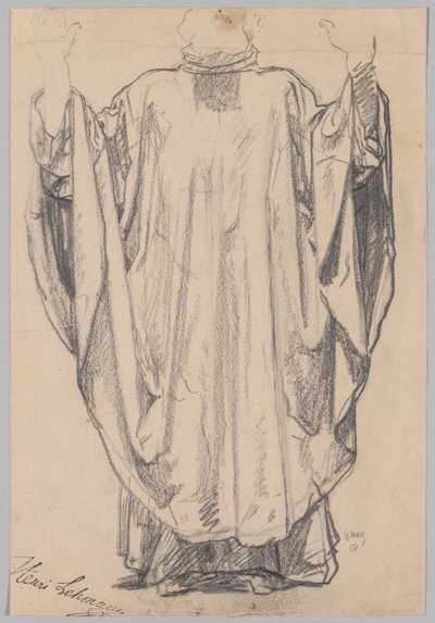 Estudio de vestuario de Henri Lehmann