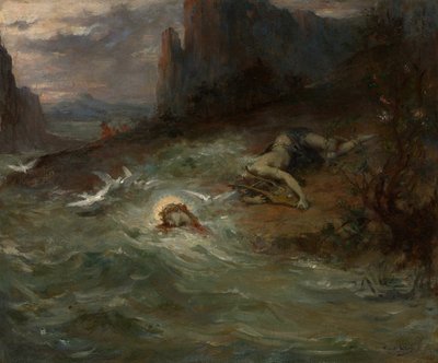 La muerte de Orfeo de Henri Leopold Levy