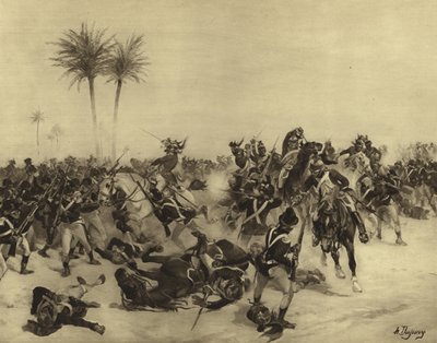 Batalla de Alejandría, 1801 de Henri Louis Dupray