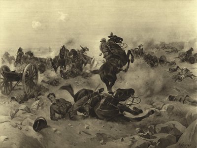 Batalla de Colenso, 1899 (gravura) de Henri Louis Dupray
