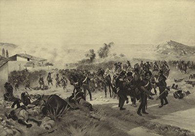 Batalla de La Coruña, 1809 de Henri Louis Dupray