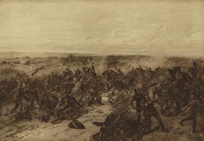 Batalla de Crécy, 1346 de Henri Louis Dupray