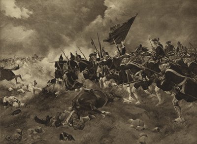Batalla de Dettingen, 1743 de Henri Louis Dupray