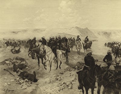Batalla de Kandahar, 1879 de Henri Louis Dupray