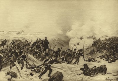 Sitio de Sebastopol, 1854-1855 de Henri Louis Dupray